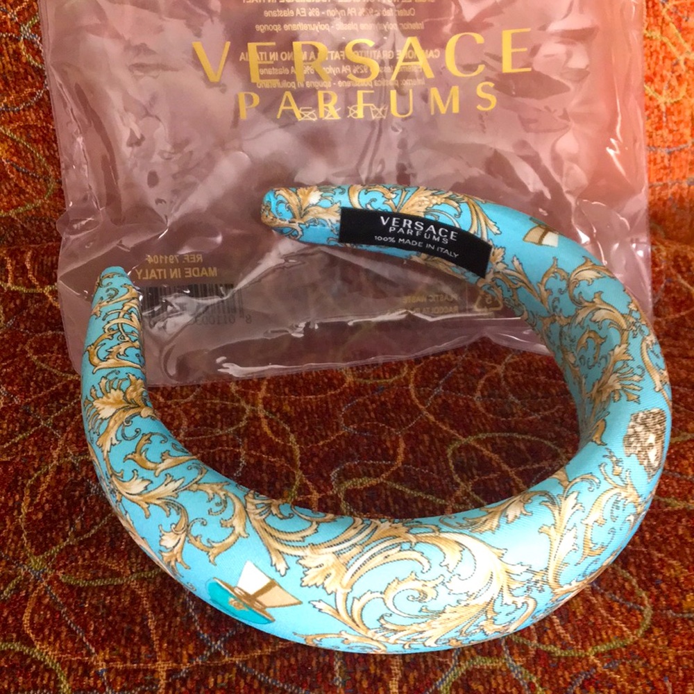 Versace Dylan Turquoise Headband! 💯 Authentic from Versace Parfums.